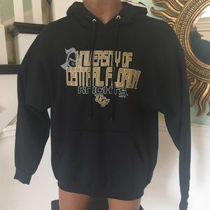 Jerzees Mens UCF Knights Large Hoodie New With Tag
